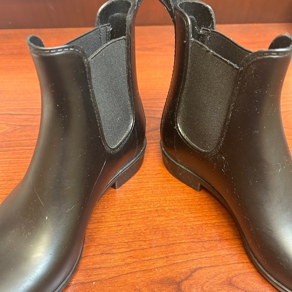 J. Crew Black Ankle Boots - Picture 2 of 4